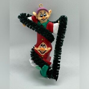 Vintage Disney’s SnowWhite & the Seven Dwarves - Dopey & friend